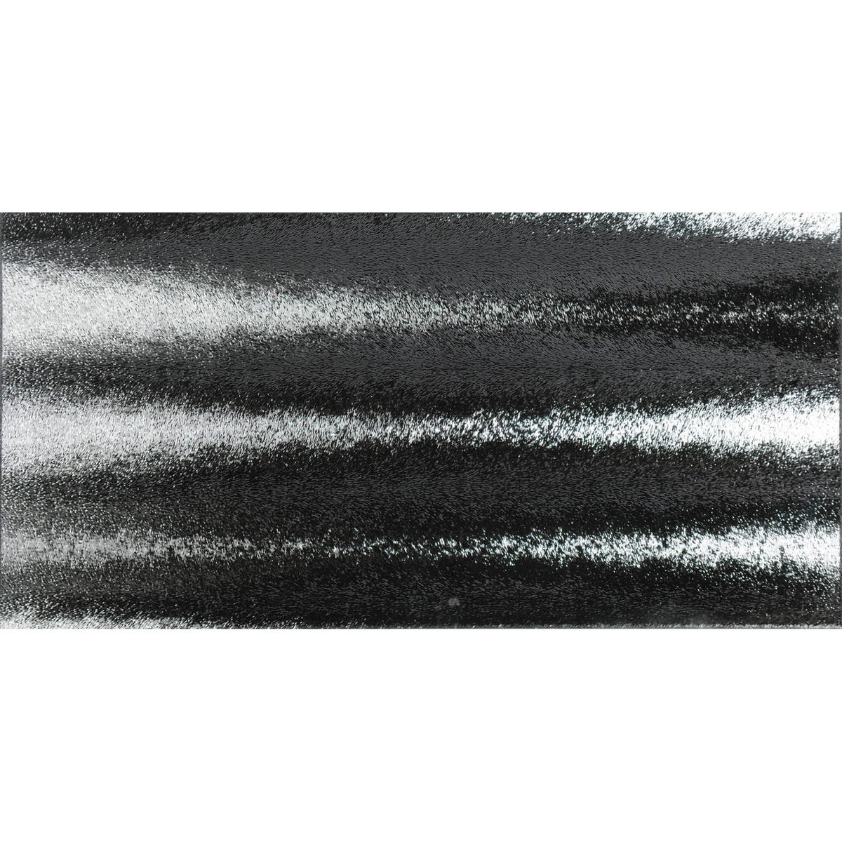 Aurora Borealis Dark Silver Decorative Glass Wall Tile