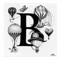 Rory Dobner B – Balloons Alphabet Tile