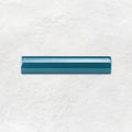 Baroque Blue External Corner Trim Ceramic Wall Tile 152x30mm