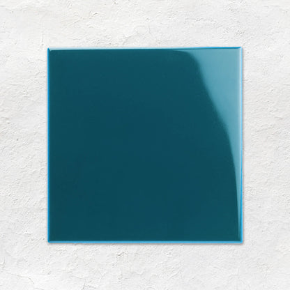 Baroque Blue Field Tile 152x152mm