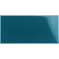 Baroque Blue Half Tile 152x76mm