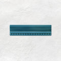 Baroque Blue Hogarth Moulding Ceramic Wall Tile 152x38mm