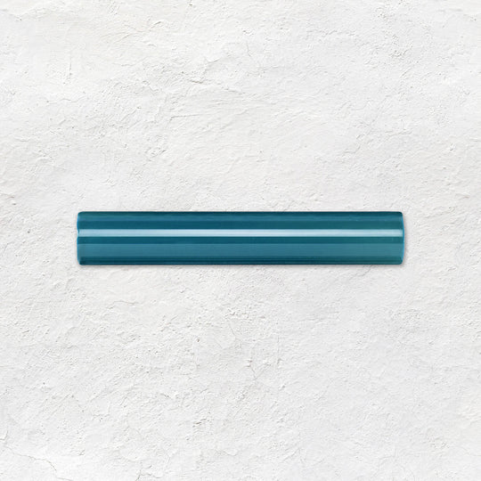 Baroque Blue Sigma Moulding Ceramic Wall Tile 152x26mm