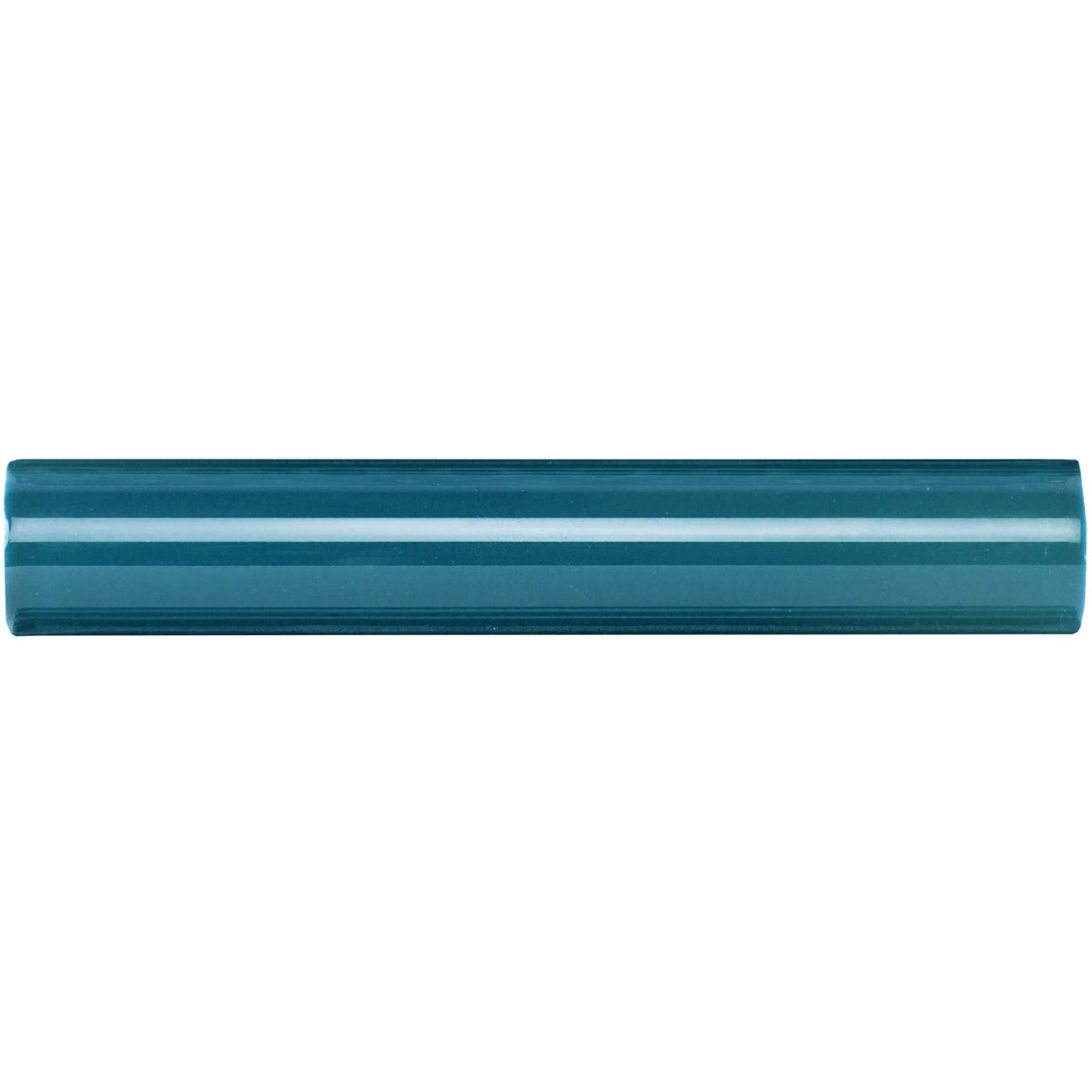 Baroque Blue Sigma Moulding Ceramic Wall Tile 152x26mm - Gloss