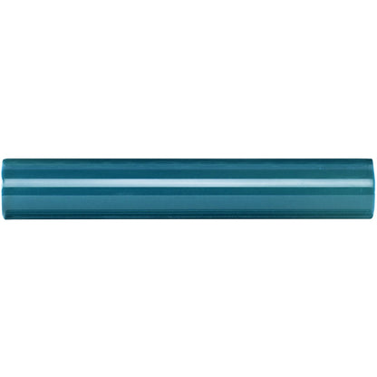 Baroque Blue Sigma Moulding Ceramic Wall Tile 152x26mm
