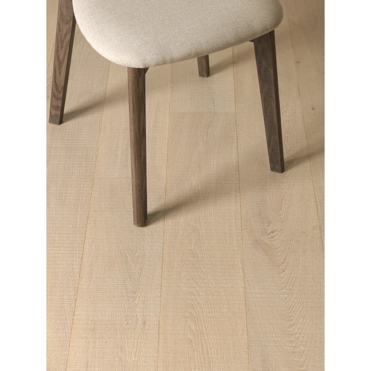 Berkeley Salted Oak plank flooring with visible saw marks