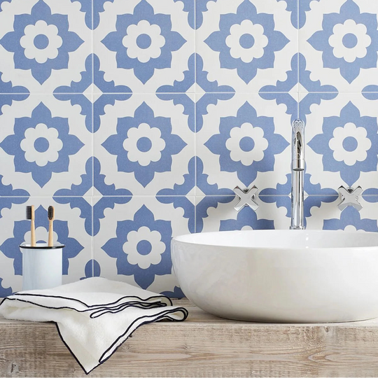 Bert & May Navy Santona Porcelain