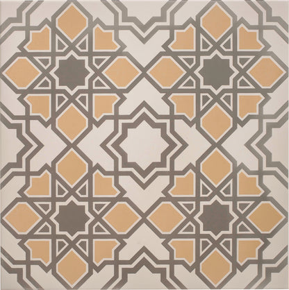 Bolero Yellow/Stone on Chalk - Hyperion Tiles