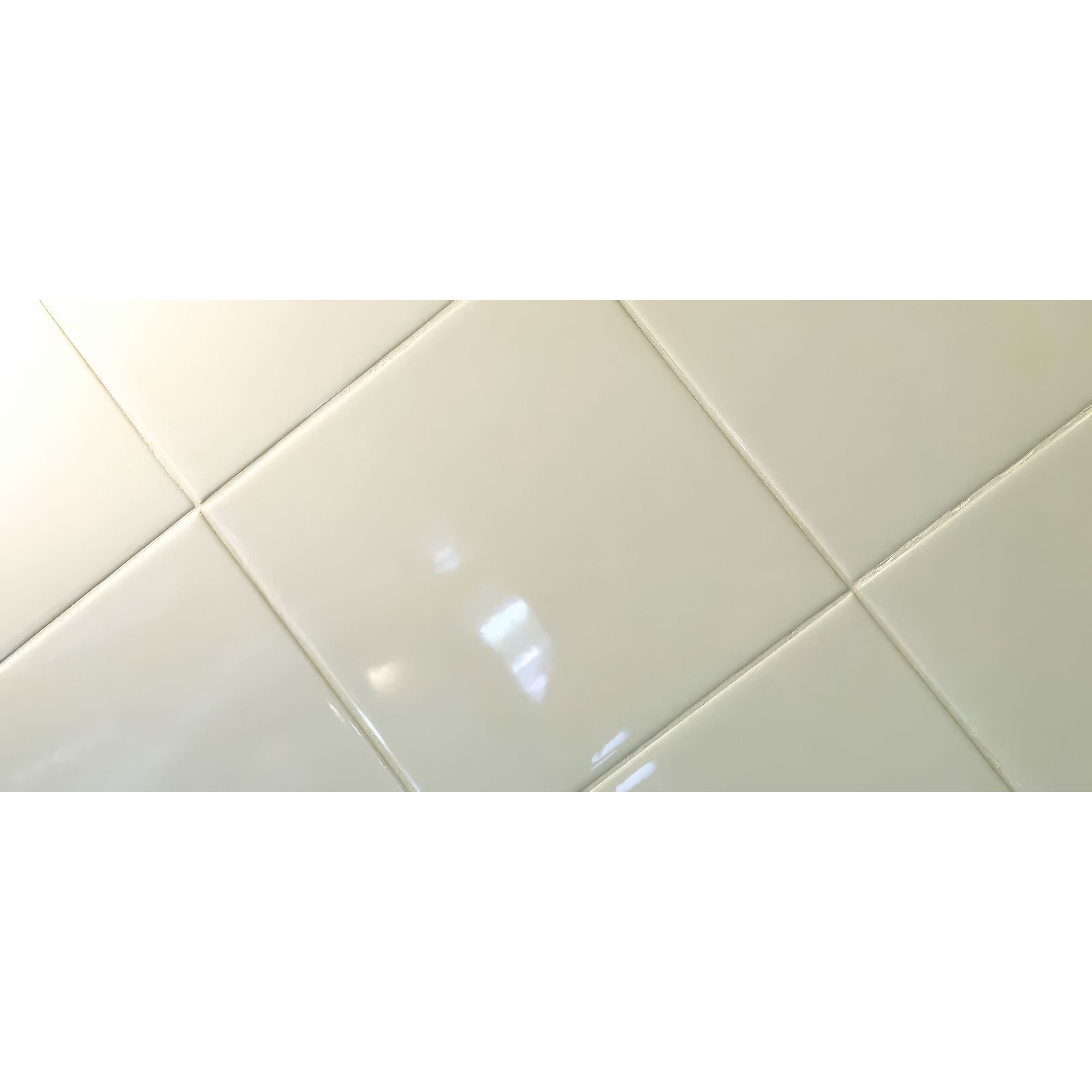 Minoli Branco Brilho Flat White Gloss Tile (20x20cm)