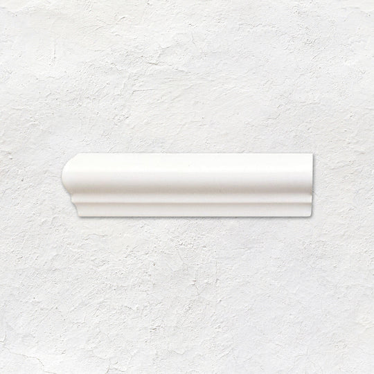 Brilliant White Albert Left External Corner Ceramic Wall Tile