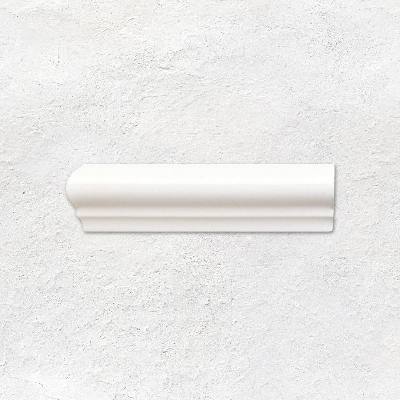 Brilliant White Albert Left External Corner Ceramic Wall Tile