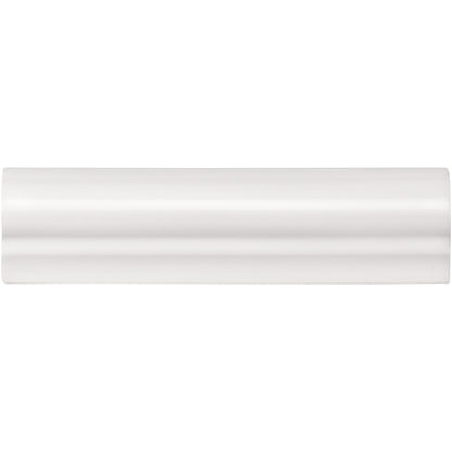 Brilliant White Albert Moulding Ceramic Wall Tile 152x40mm