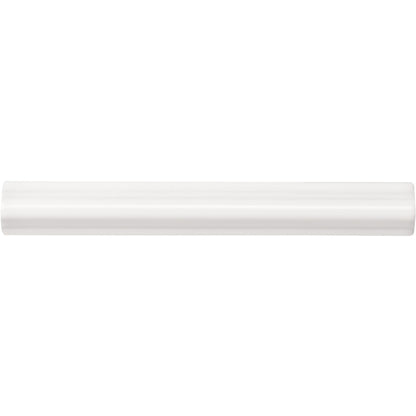Brilliant White Astragal Moulding Ceramic Wall Tile 152x21mm