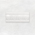 Brilliant White Egg & Dart Moulding Ceramic Wall Tile 152x65mm