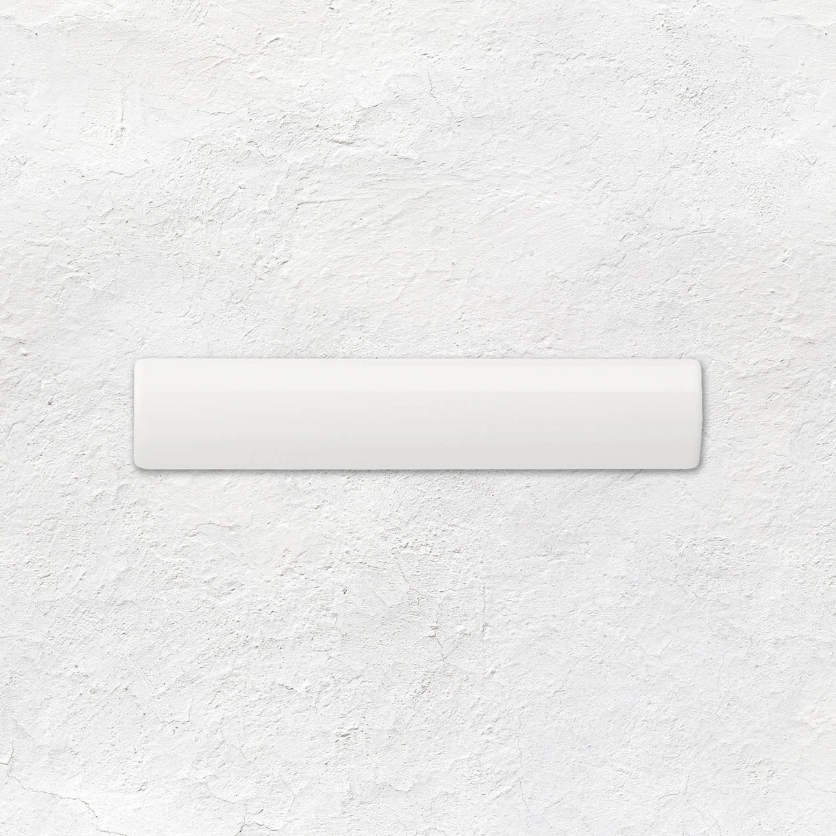 Brilliant White External Corner Trim Ceramic Wall Tile 152x30mm - Gloss