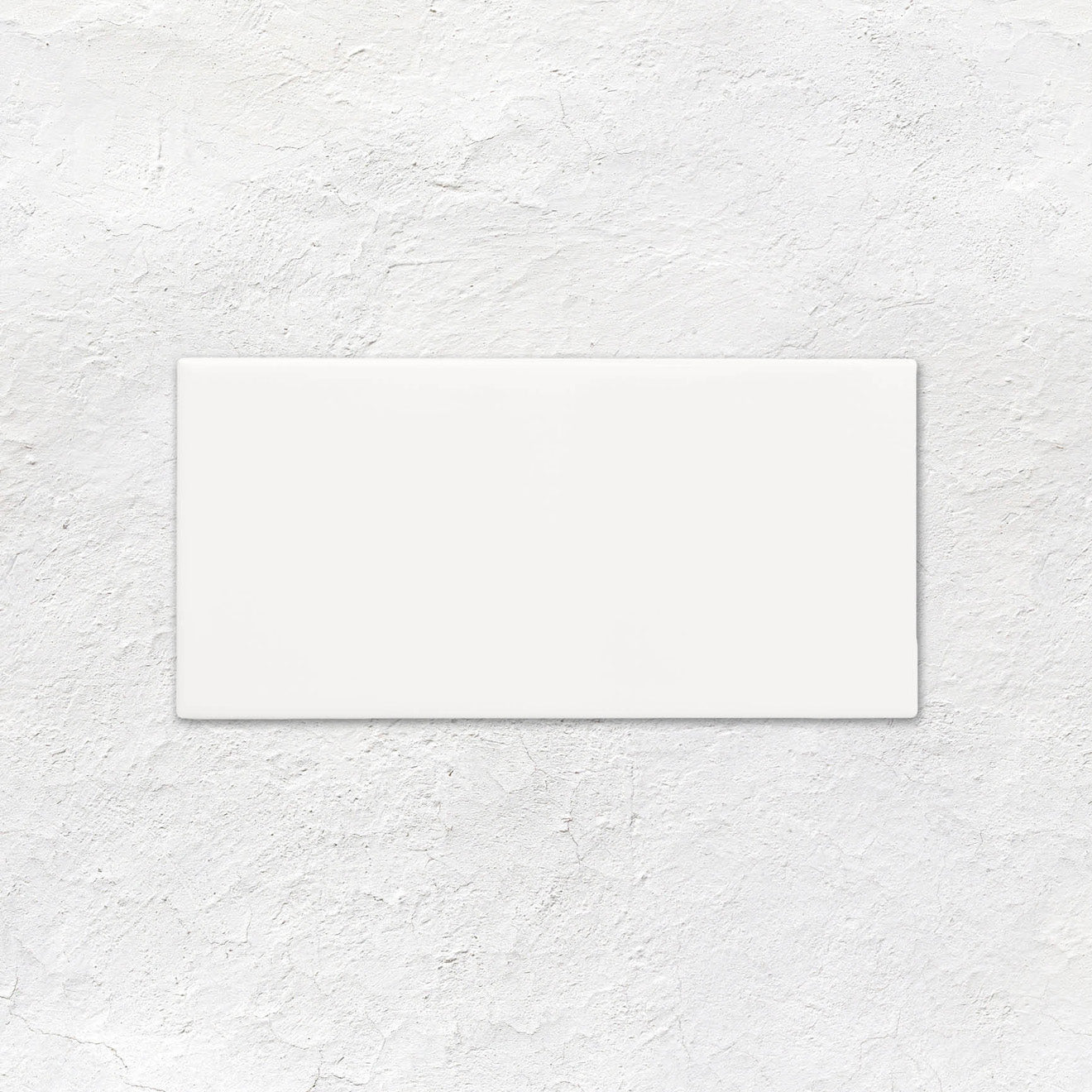 Brilliant White Half Tile 152x76mm