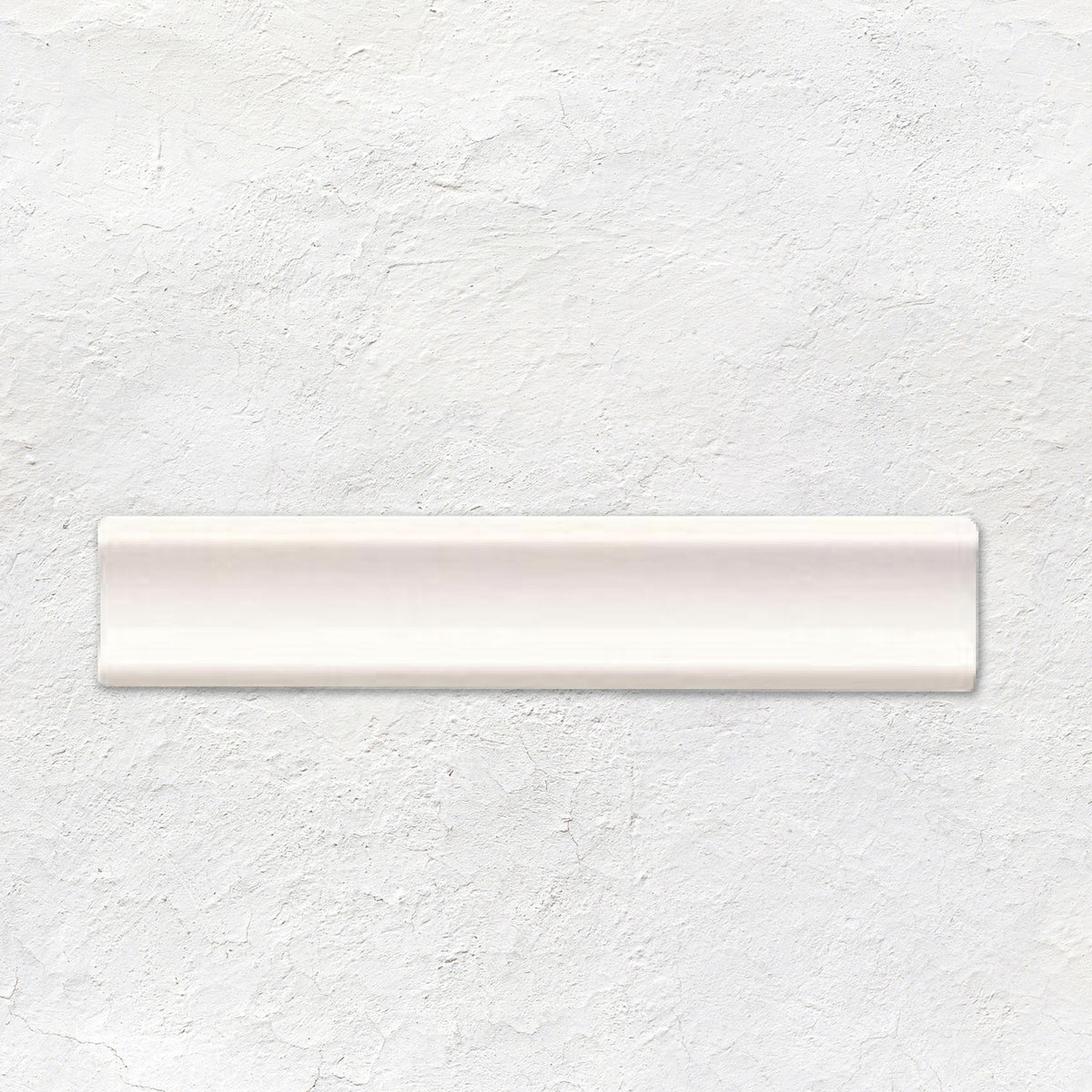 Brilliant White Internal Corner Trim Ceramic Wall Tile 152x30mm - Gloss
