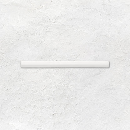 Brilliant White Omega Moulding Ceramic Wall Tile 152x12mm