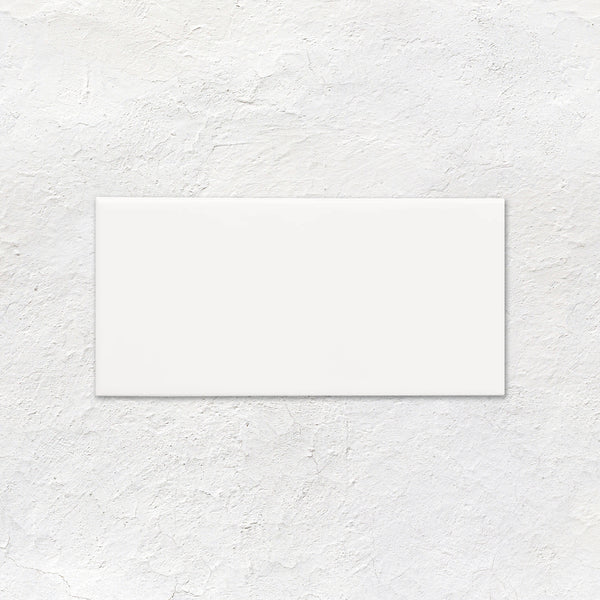 Brilliant White Rounded Short Edge