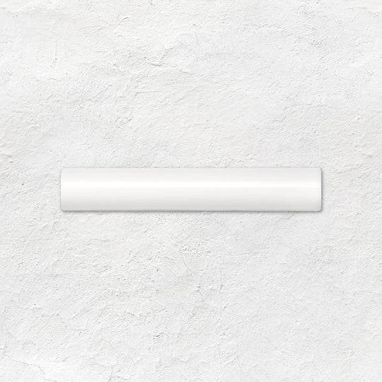 Brilliant White Sigma Moulding Ceramic Wall Tile 152x26mm