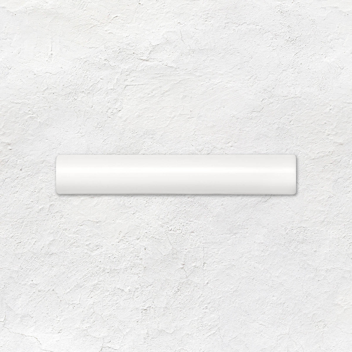 Brilliant White Sigma Moulding Ceramic Wall Tile 152x26mm - Gloss