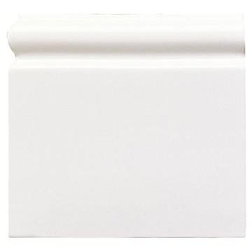 Brilliant White Skirting Left External Corner Ceramic Wall Tile
