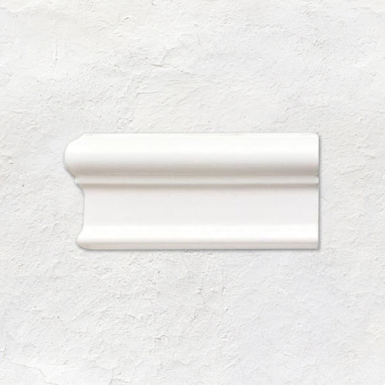 Brilliant White Victoria Left External Corner Ceramic Wall Tile