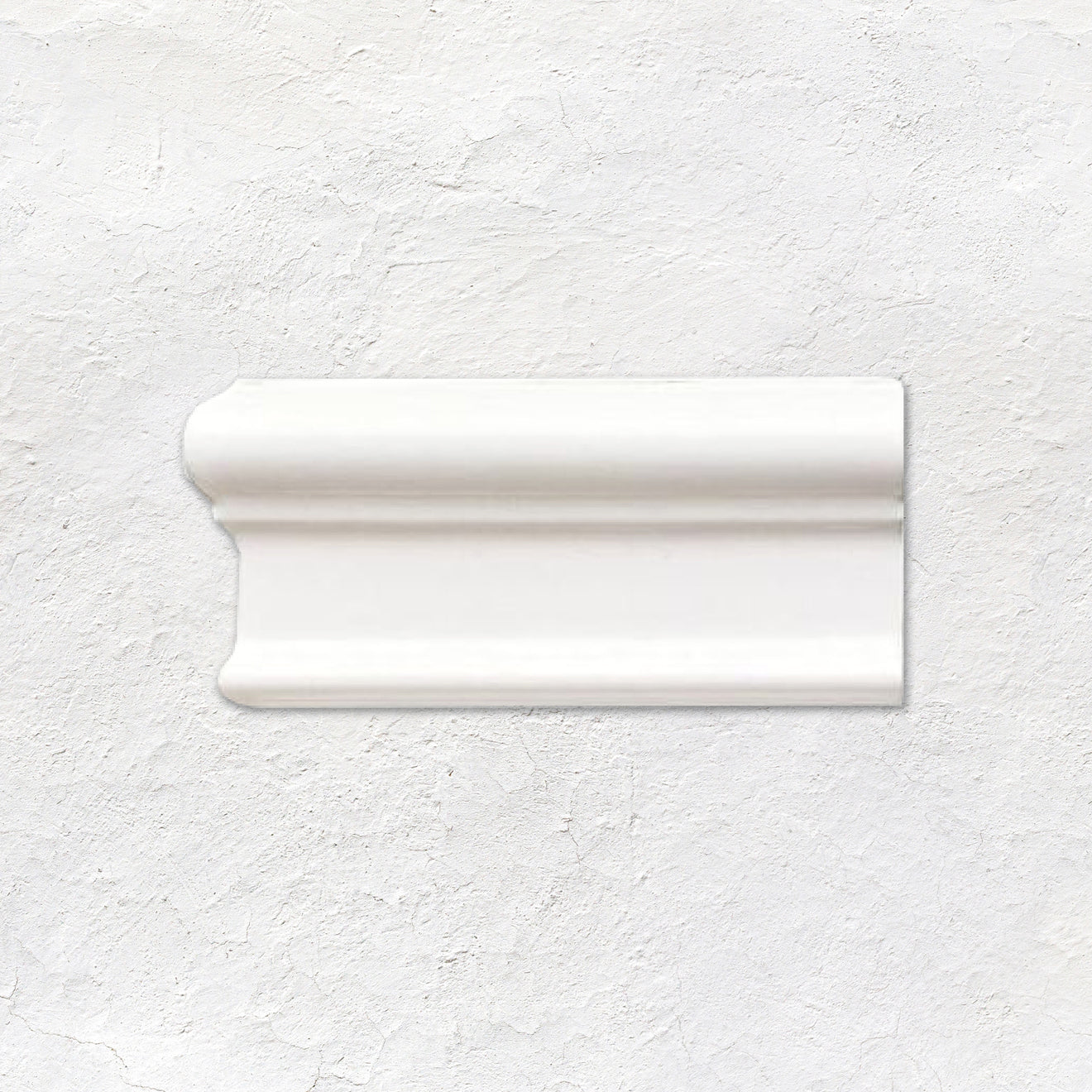 Brilliant White Victoria Left External Corner Ceramic Wall Tile