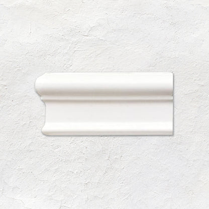 Brilliant White Victoria Left External Corner Ceramic Wall Tile