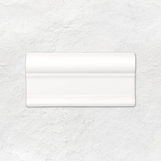 Brilliant White Victoria Moulding Ceramic Wall Tile 152x75mm
