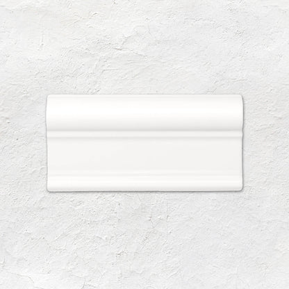 Brilliant White Victoria Moulding Ceramic Wall Tile 152x75mm