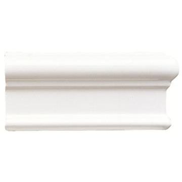 Brilliant White Victoria Right External Corner Ceramic Wall Tile - alternate view