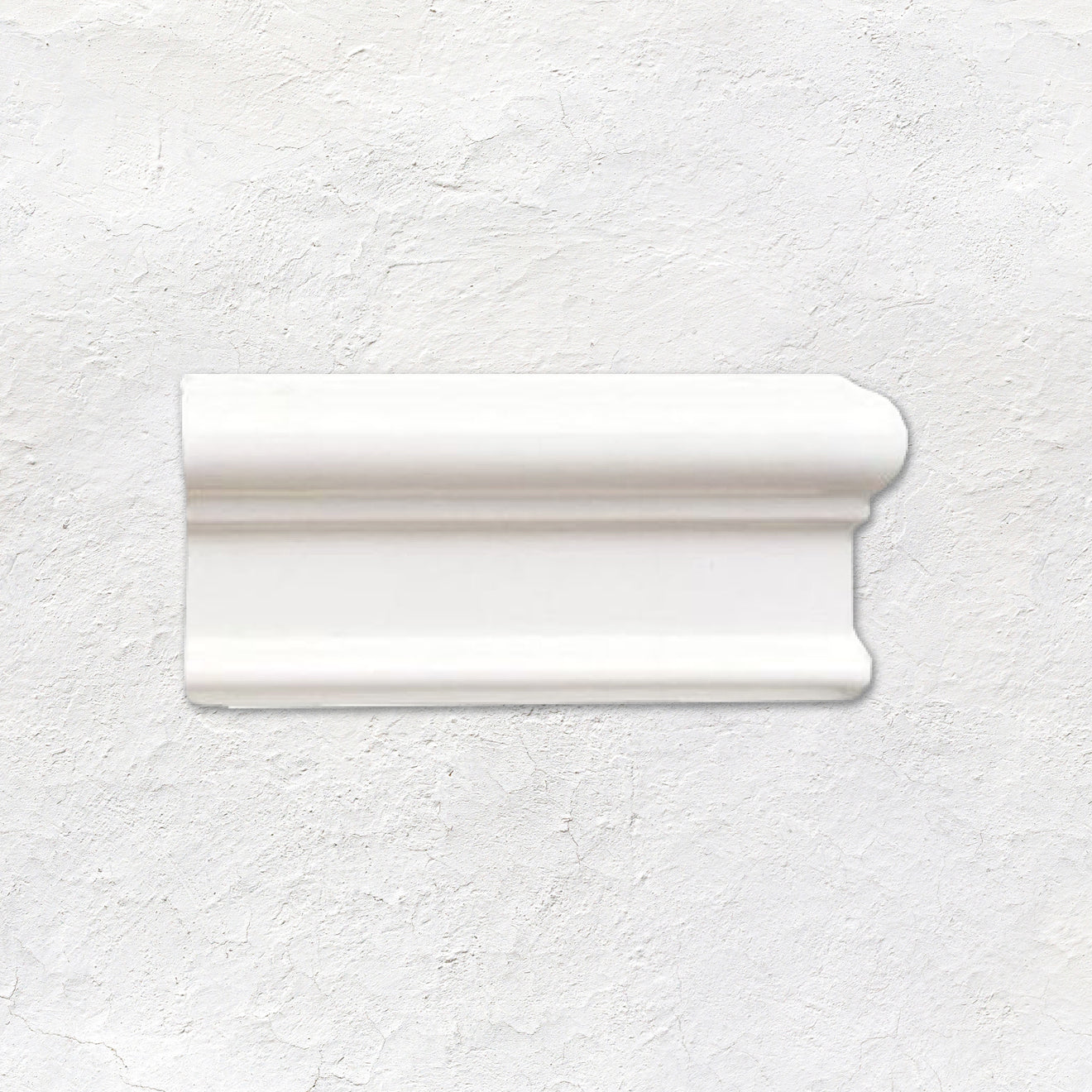 Brilliant White Victoria Right External Corner Ceramic Wall Tile