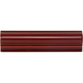 Burgundy Albert Moulding Ceramic Wall Tile 152x40mm