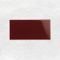 Burgundy Half Tile 152x76mm