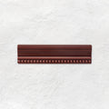 Burgundy Hogarth Moulding Ceramic Wall Tile 152x38mm