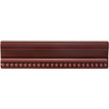 Burgundy Hogarth Moulding Ceramic Wall Tile 152x38mm