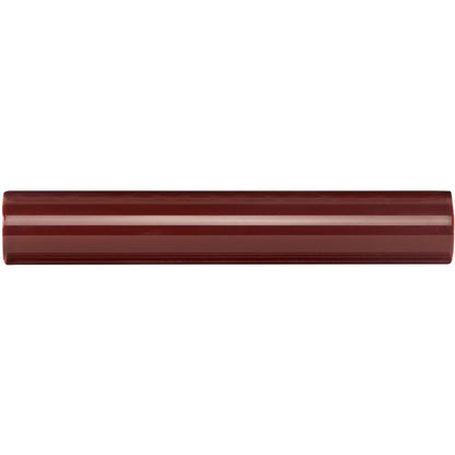 Burgundy Sigma Moulding Ceramic Wall Tile 152x26mm – thumbnail 2