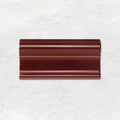 Burgundy Victoria Moulding Ceramic Wall Tile 152x75mm
