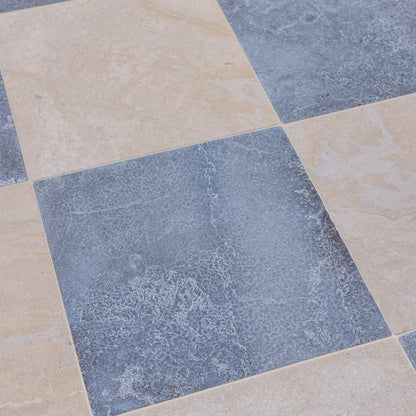 Hazlebury Limestone Tumbled & Etched Wall & Floor Tile 60x60cm