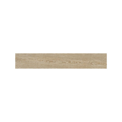 Light Cotswold Sycamore wood effect floor tiles in a bright living space