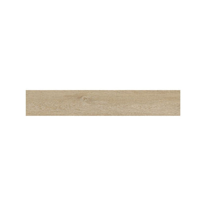 Cotswold Sycamore porcelain plank flooring used in a bathroom over underfloor heating