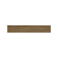 Cotswold Walnut wood effect porcelain plank tile 20 x 120cm in rich dark brown