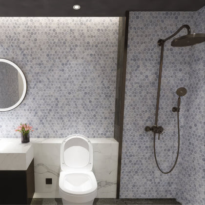 Carrara White Tumbled
