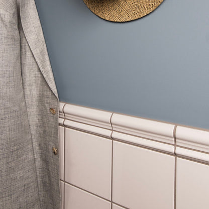 Chancel Grey Albert Moulding Ceramic Wall Tile 152x40mm