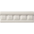 Chancel Grey Dentil Moulding Ceramic Wall Tile 152x50mm