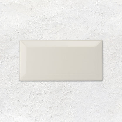 Chancel Grey Metro Bevelled Tile 150x75mm