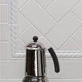 Chancel Grey Rope Moulding Ceramic Wall Tiles 152x40mm