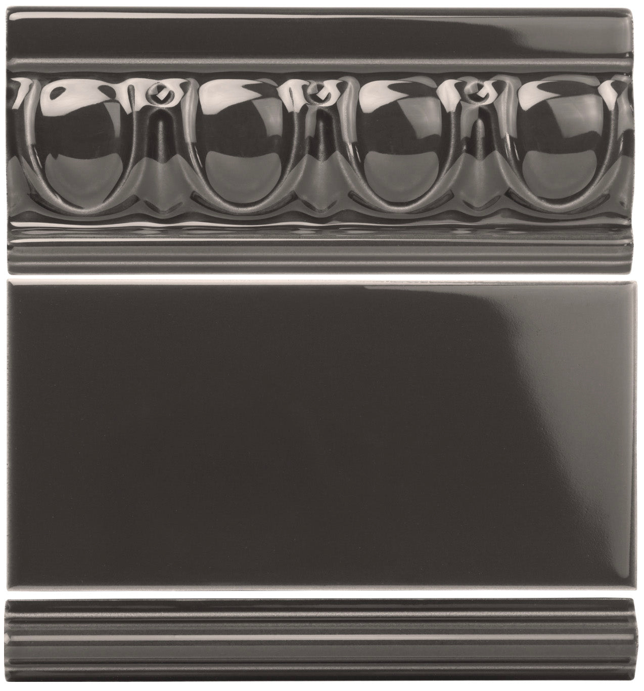 Artworks Charcoal Grey Ceramic Tile