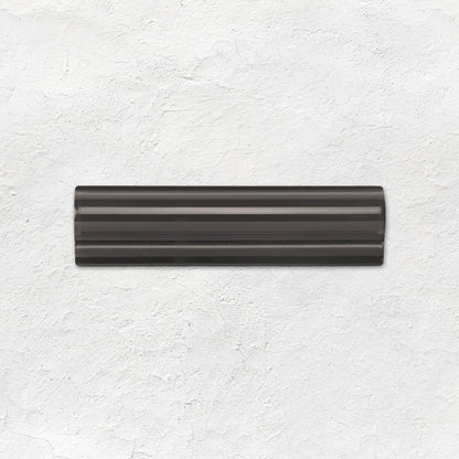 Charcoal Grey Albert Moulding Ceramic Wall Tile 152x40mm